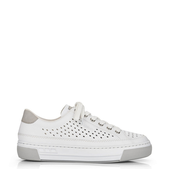 Женские кеды RIEKER белые, артикул L8849-80