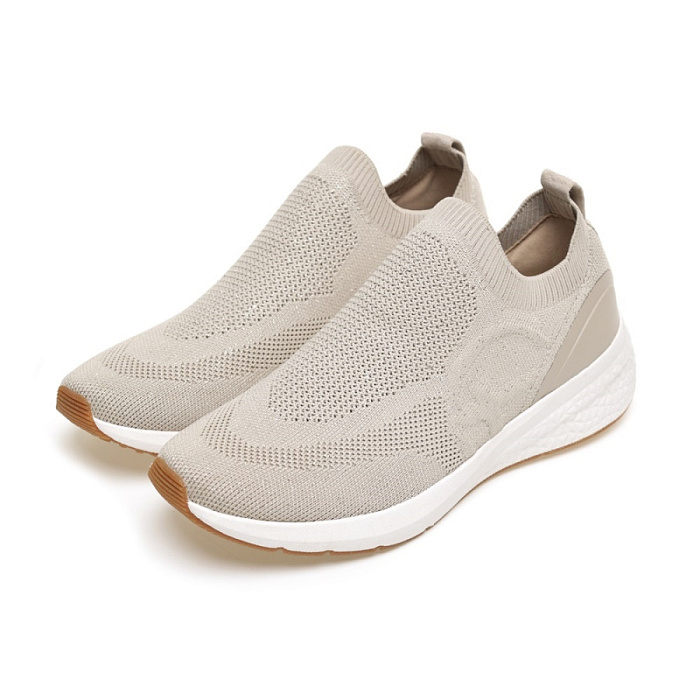 Женские кроссовки TAMARIS бежевые, артикул 1-24726-42-498