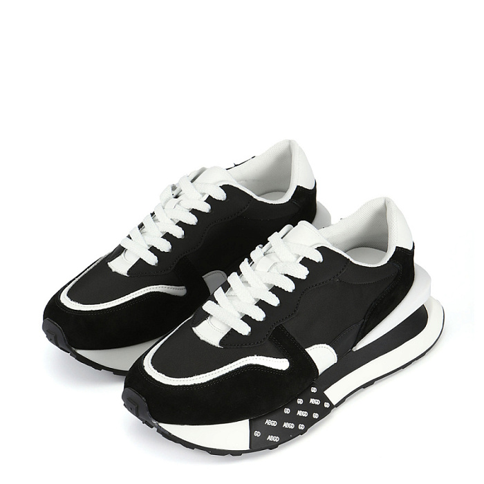 Женские кроссовки SOFIA-ALEXANDRA черные, артикул SA16531-WT