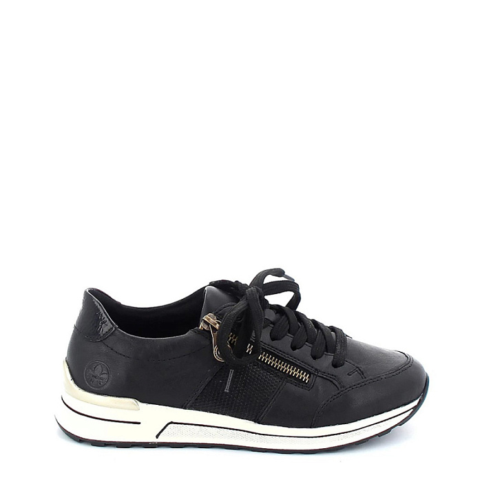 Женские кроссовки RIEKER черные, артикул N1406-01