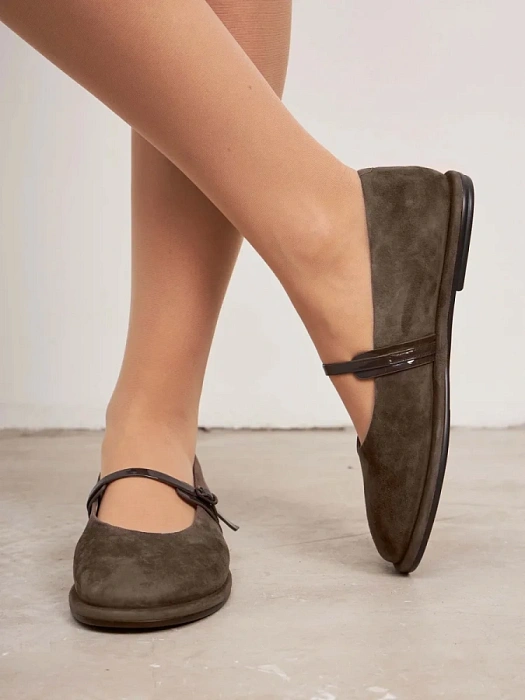 Женские туфли SOFIA-ALEXANDRA серые, артикул 3183S-2-10