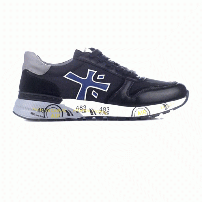 Мужские кроссовки BRUNO RENZONI  черные, артикул DQ58591-1A