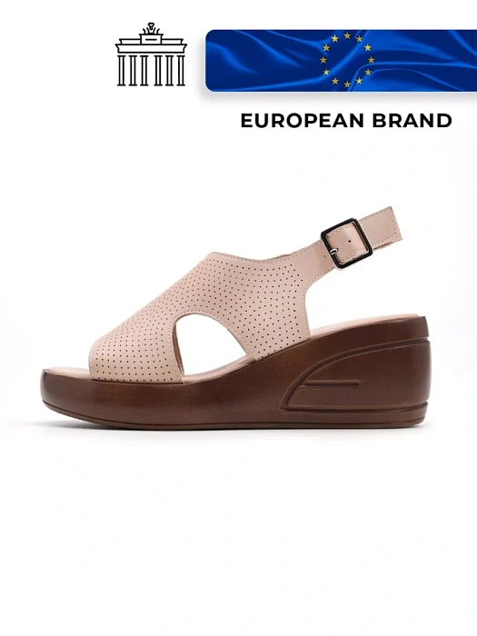 Женские босоножки  eObuv розовые, артикул 42E-2362-11B