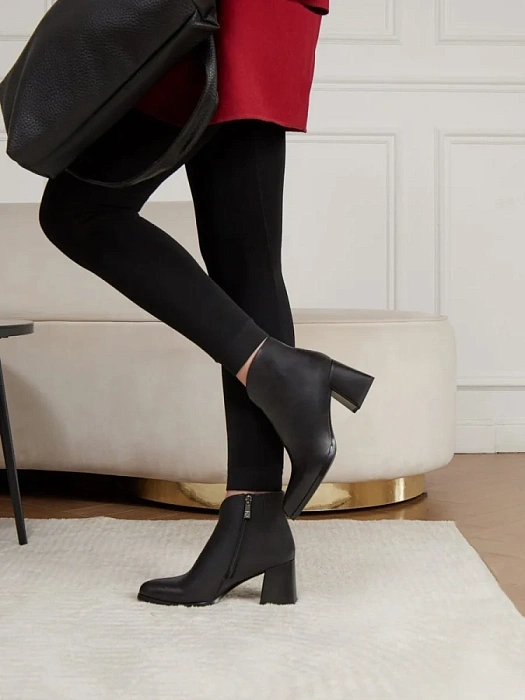 Женские ботильоны SOFIA-ALEXANDRA черные, артикул 17E-17170-F02