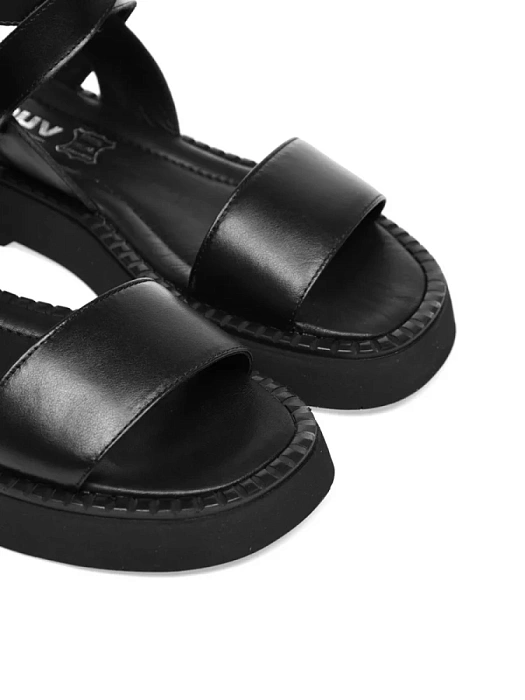 Женские сандалии eObuv черные, артикул G-79-23-1