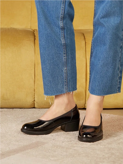 Женские туфли eObuv черные, артикул 32R9-24-501