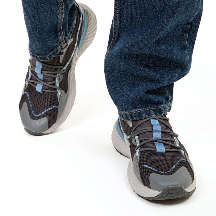 Мужские кроссовки FILA серые, артикул 118329-BA