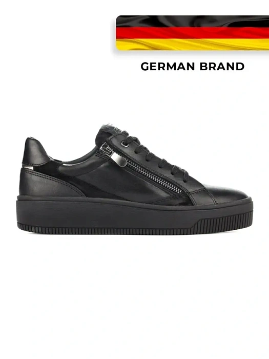 Женские кеды MARCO TOZZI черные, артикул 2-2-23769-29-098