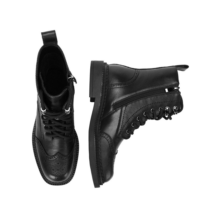 Женские ботинки basic FEDERICA RODARI черные, артикул 7E-3H402-968
