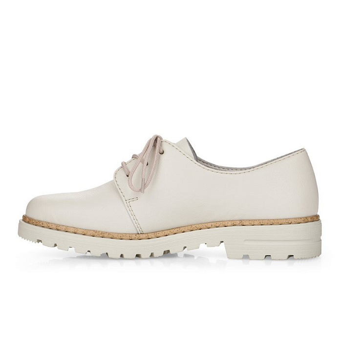 Женские туфли RIEKER белые, артикул 54809-80
