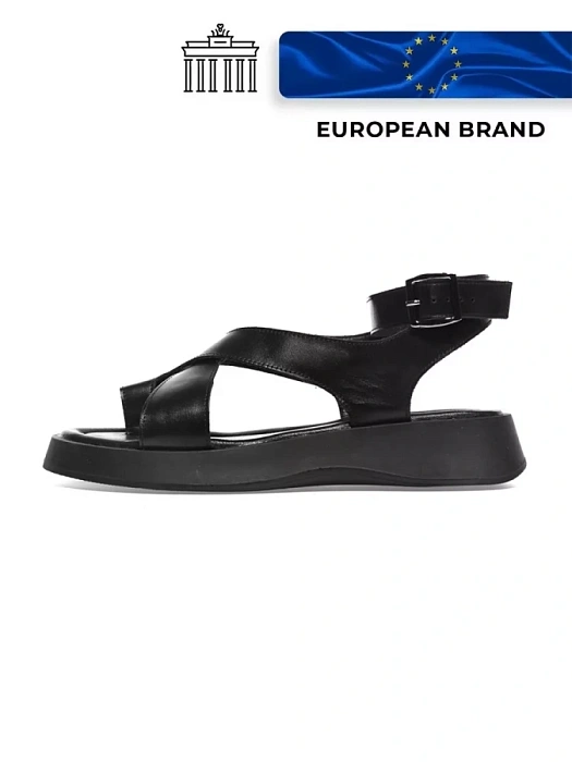 Женские босоножки  eObuv черные, артикул EO-G-120-24-1