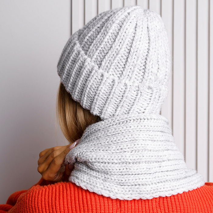 Головной убор FEDERICA RODARI, артикул 394/4_l.Grey