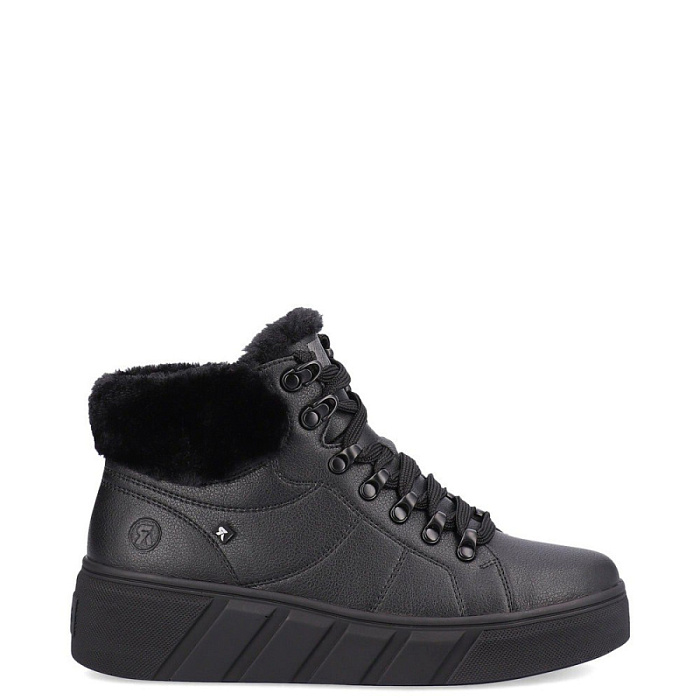 Женские ботинки basic RIEKER черные, артикул W0560-00