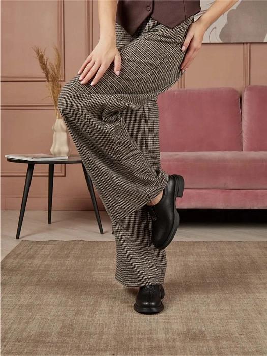 Женские туфли eObuv черные, артикул ALW24-HWLC3-037-1