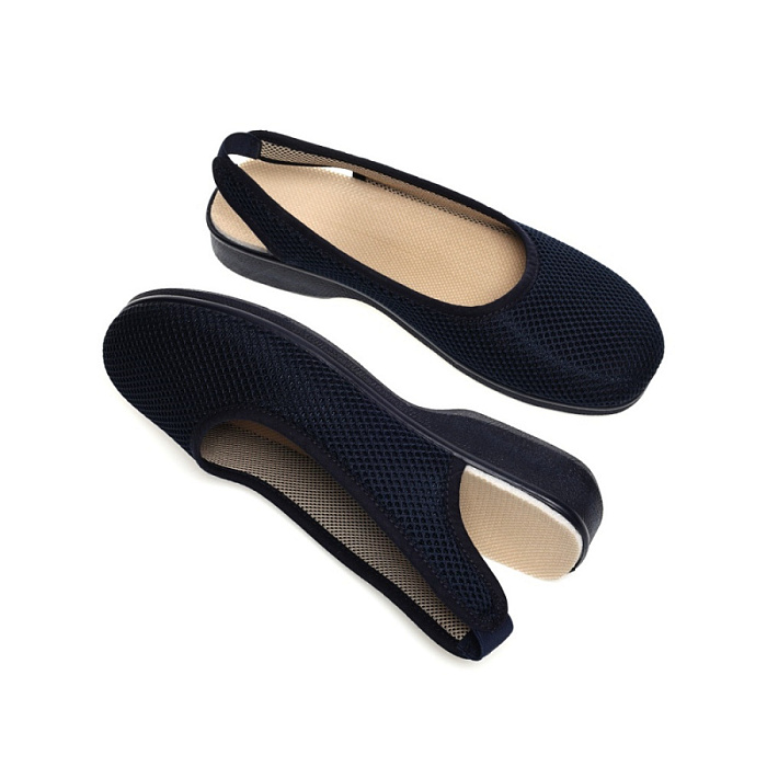 Женские слингбэки IMARA синие, артикул 183_16903_805