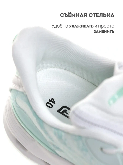 Женские кроссовки RS SPORT зеленые, артикул LH227B14_GREEN