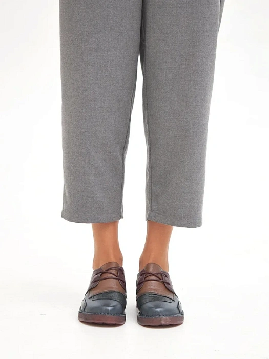 Женские туфли eObuv синие, артикул DB8369-21