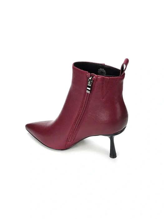 Женские ботильоны FEDERICA RODARI бордовые, артикул 7E-3C593-837B