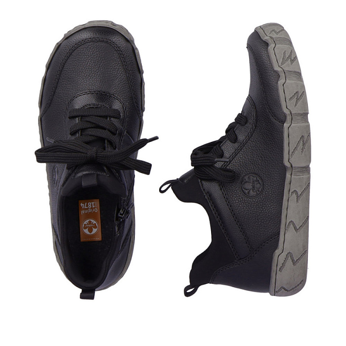 Женские ботинки basic RIEKER черные, артикул L0351-00