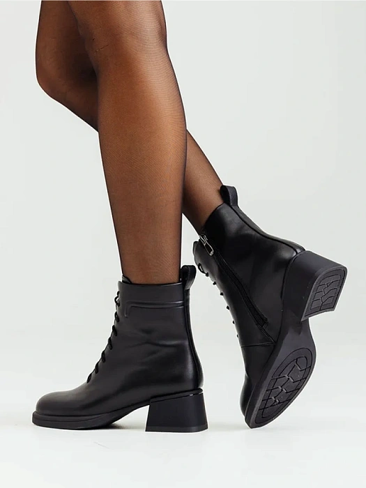 Женские ботинки FEDERICA RODARI черные, артикул 15E-A4563D-2B