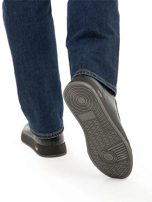 Мужские кеды BRUNO RENZONI  синие, артикул HM8025-3