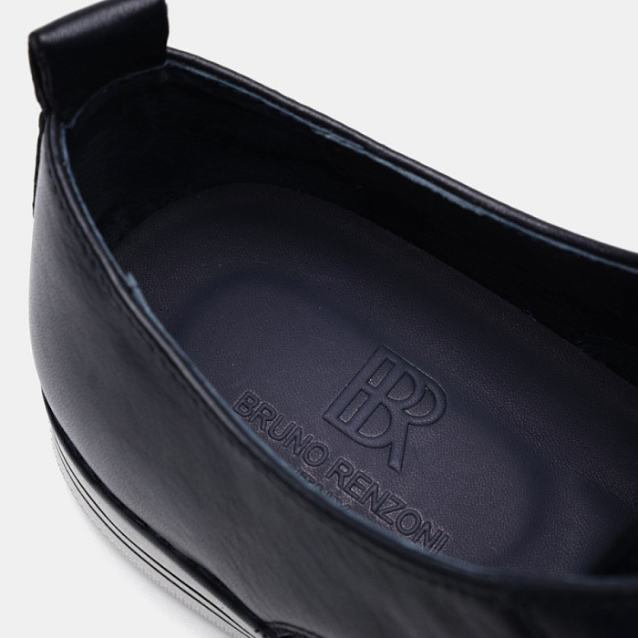 Мужские туфли BRUNO RENZONI  синие, артикул M197A-62B