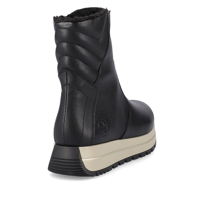 Женские ботинки basic RIEKER черные, артикул N4054-00