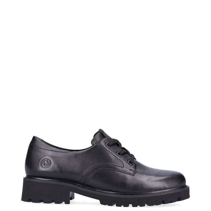 Женские дерби REMONTE черные, артикул D8601-01