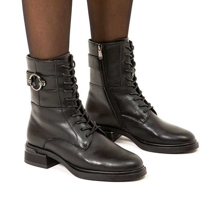 Женские берцы SOFIA-ALEXANDRA черные, артикул F242-TC-04-A-R