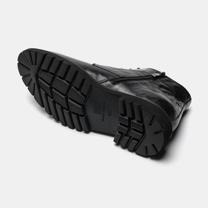 Мужские ботинки basic BRUNO RENZONI  черные, артикул BR15521-MT/10