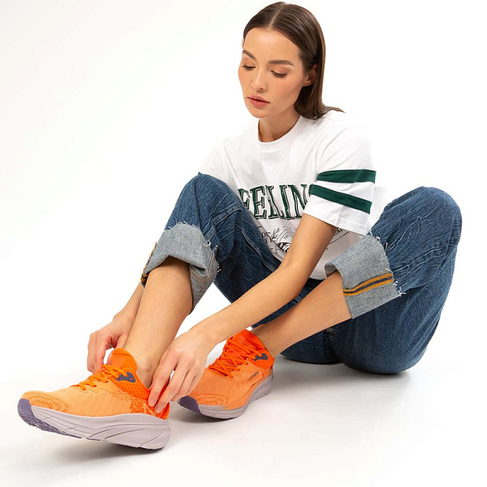 Женские кроссовки STROBBS оранжевые, артикул F7456-21