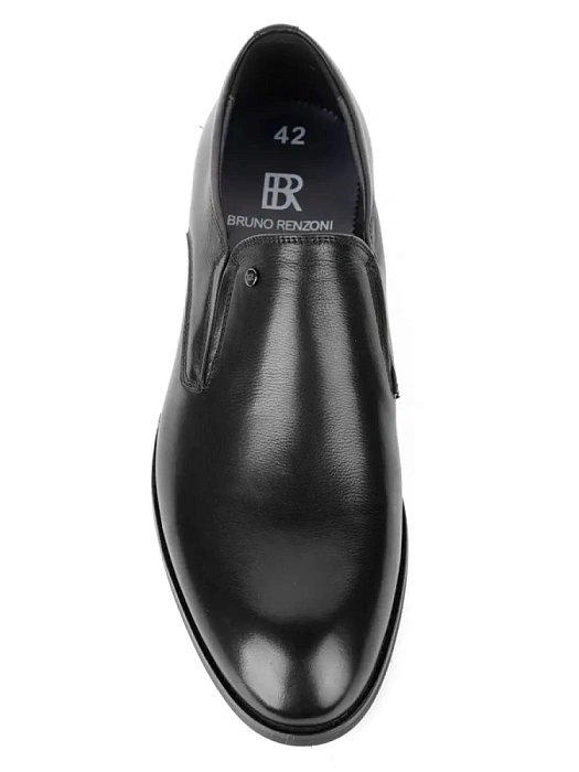 Мужские туфли basic BRUNO RENZONI  черные, артикул 5381A-905A