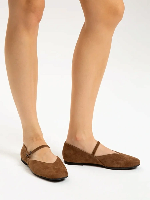 Женские туфли SOFIA-ALEXANDRA коричневые, артикул SA20368-WL