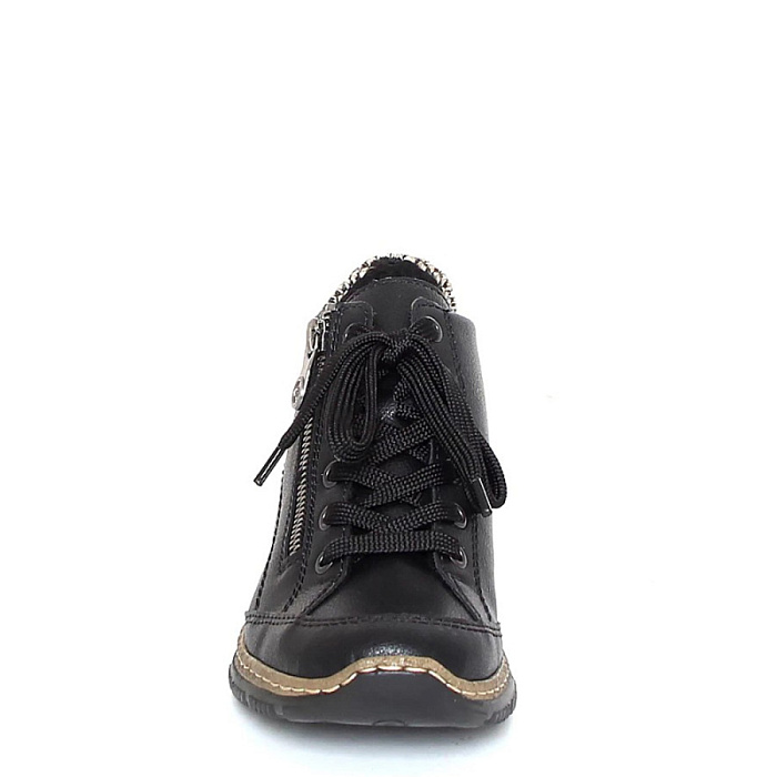 Женские кроссовки RIEKER черные, артикул N3211-00