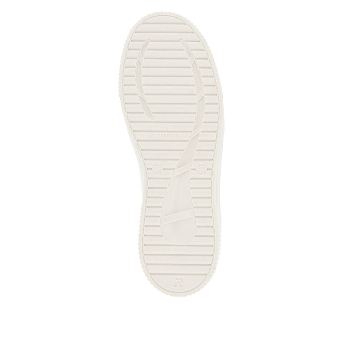 Женские кеды RIEKER белые, артикул W0701-82