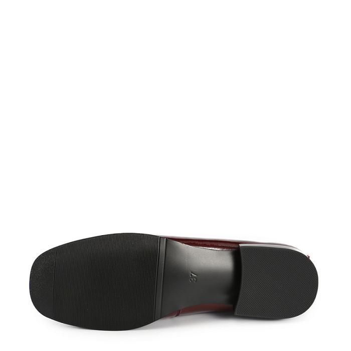 Женские балетки Donna Daniella  бордовые, артикул ALS25-HWLC3-061-2