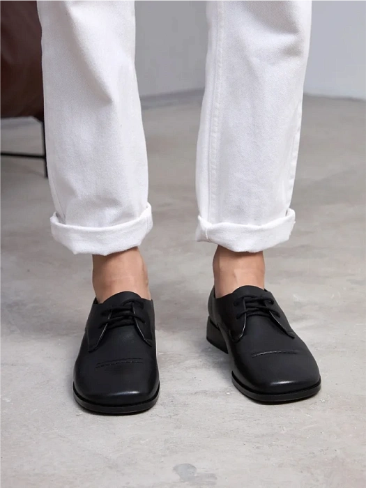 Женские туфли SOFIA-ALEXANDRA черные, артикул 38E-HF1279-6140D1-25W