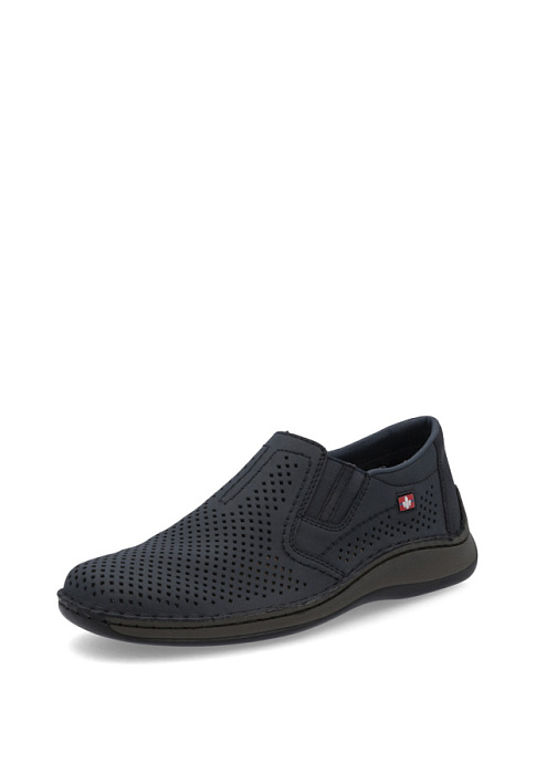 Мужские туфли RIEKER синие, артикул 05297-14