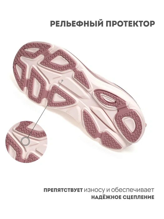 Женские кроссовки RS SPORT розовые, артикул LK234A2W_PINK