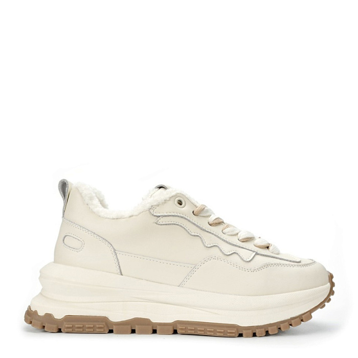 Женские кроссовки Donna Daniella  бежевые, артикул AP022-011