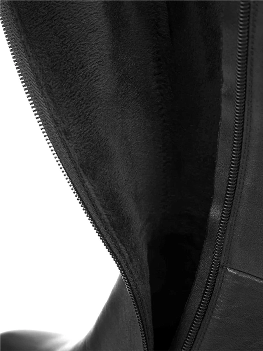 Женские сапоги basic FEDERICA RODARI черные, артикул 15E-A3671L-1