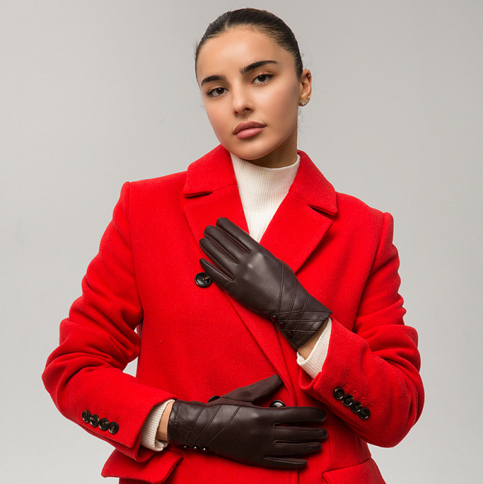 Перчатки FEDERICA RODARI, артикул TX210-02I