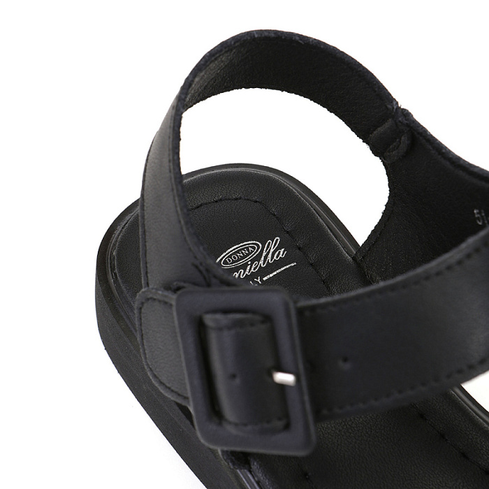 Женские сандалии Donna Daniella  черные, артикул 51-BKPO1-10-101