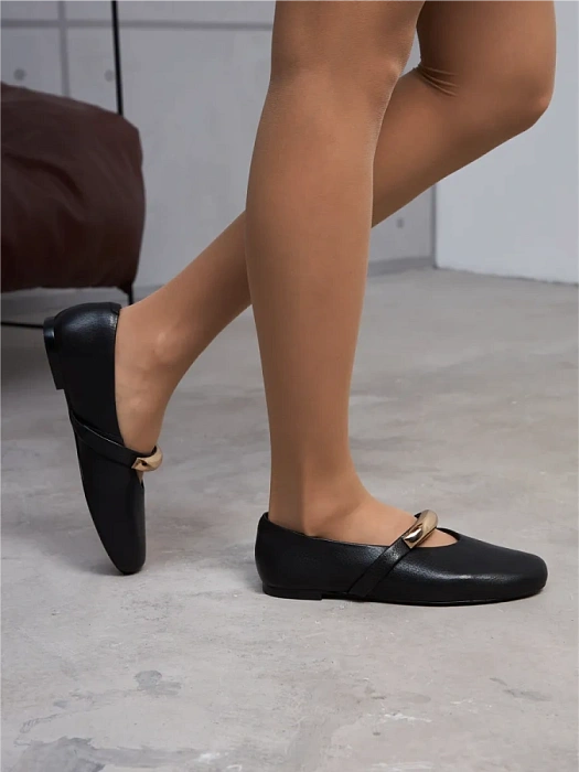 Женские туфли SOFIA-ALEXANDRA черные, артикул 38E-B140-H445D2-25W