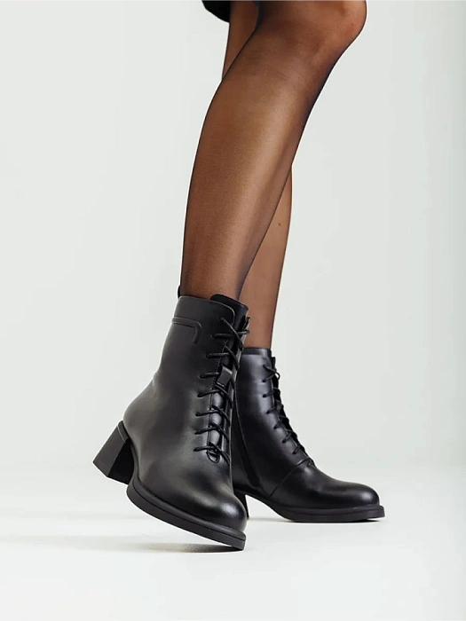 Женские ботинки FEDERICA RODARI черные, артикул 15E-A4563D-2B