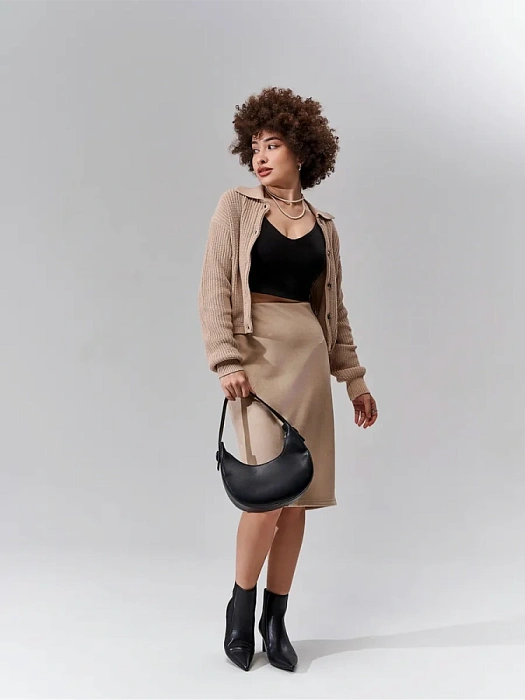 Женские ботильоны FEDERICA RODARI черные, артикул 7E-3C507-987