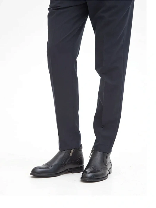 Мужские ботинки basic BRUNO RENZONI  черные, артикул YS971X-H07A-R