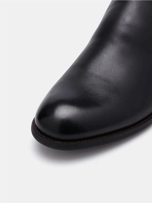 Мужские туфли BRUNO RENZONI  черные, артикул BR16773-MB