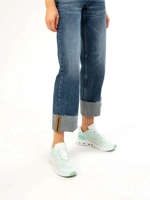 Женские кроссовки RS SPORT зеленые, артикул LH227B14_GREEN