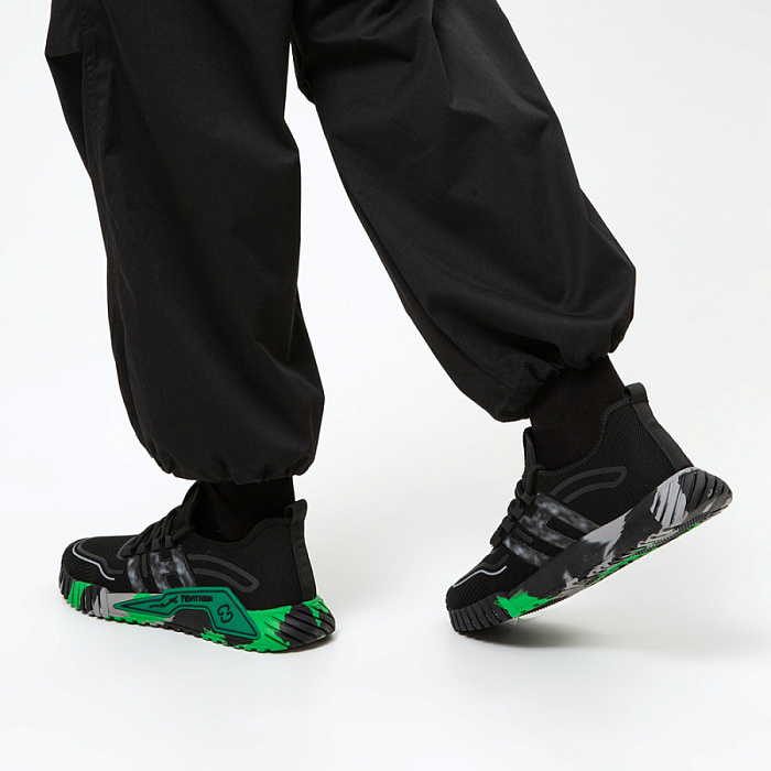 Мужские кроссовки BRUNO RENZONI  черные, артикул BR13530-MT/10